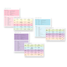 Load image into Gallery viewer, All inclusive printed booklets &amp; Rainbow star chart
